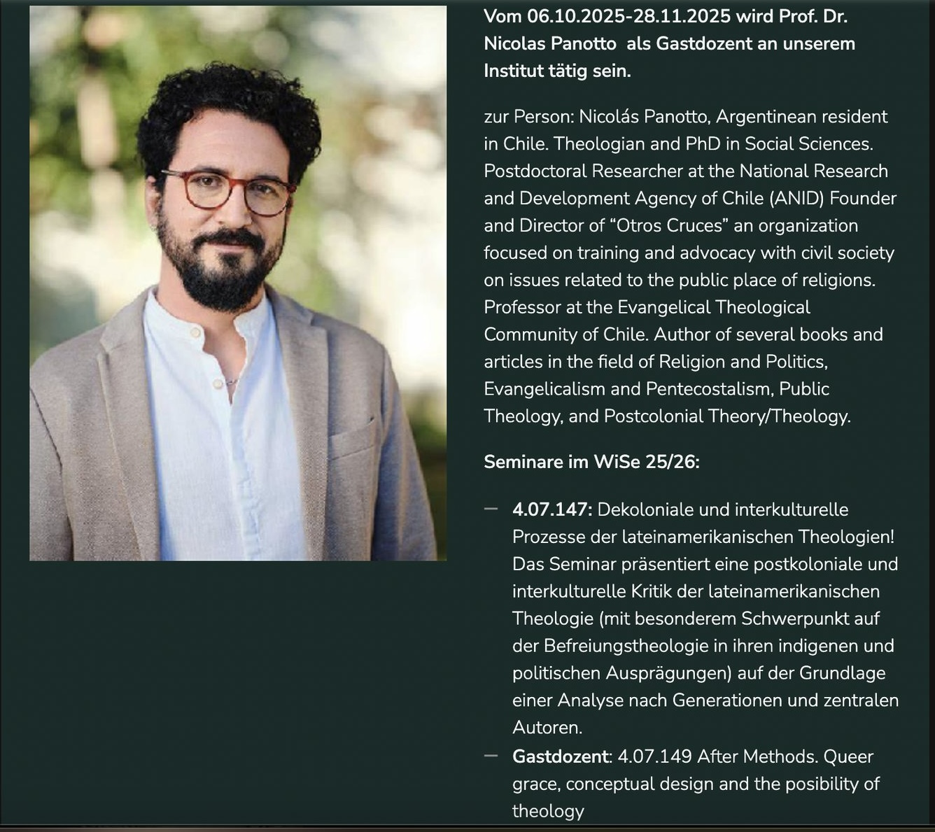 Estadía en la Universidad de Oldenburg